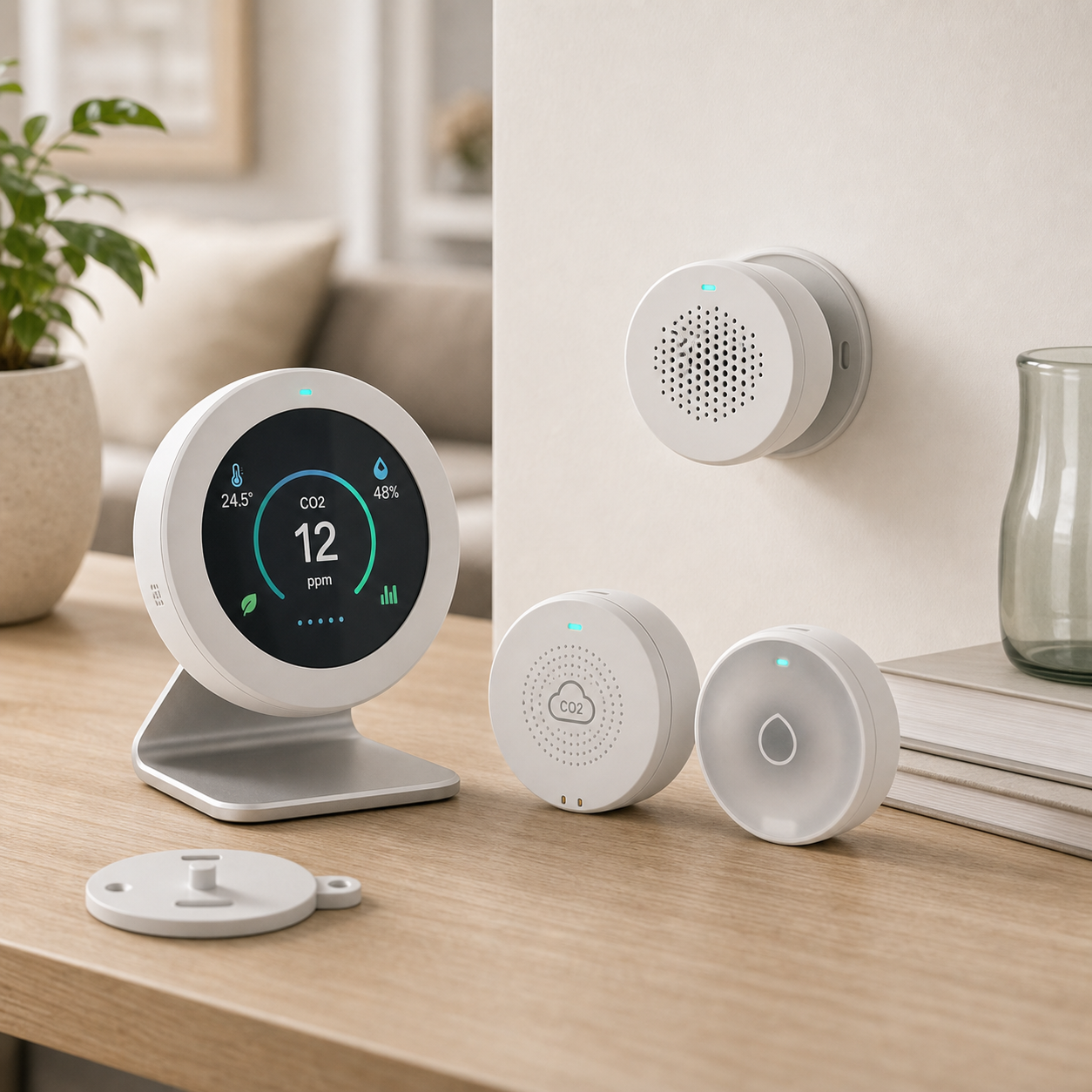 Modular smart air quality monitor kit