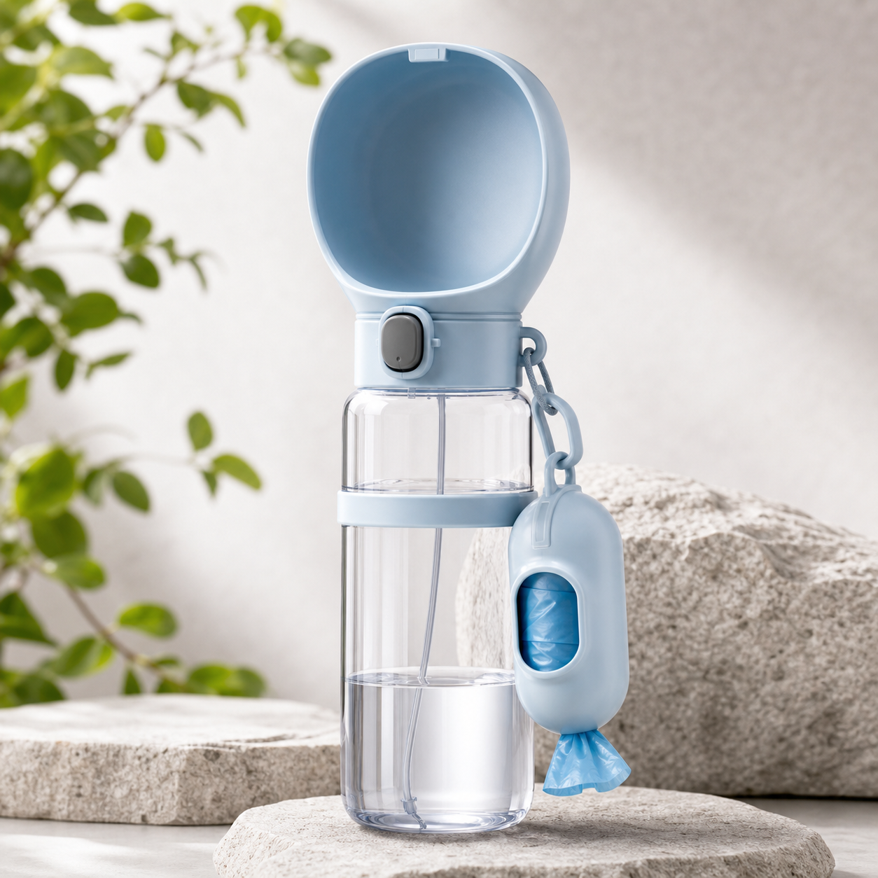 Pet travel water bottle